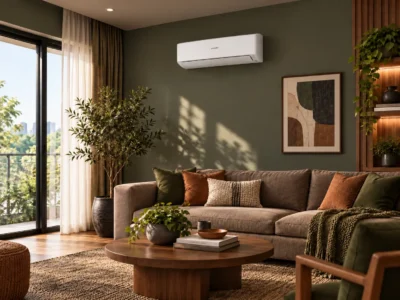Sharp 1.5 Cool and Heat-3 تكييف شارب 1.5 حصان – سخن وبارد